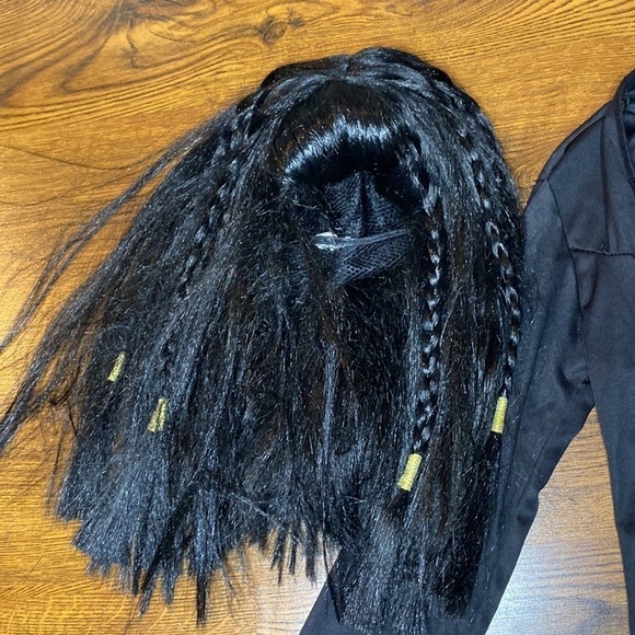 🌷Fashion Witch Costume🌷 Includes Ruby Corset / Nefertiti Wig /  Pharaoh Belt - Picture 11 of 17